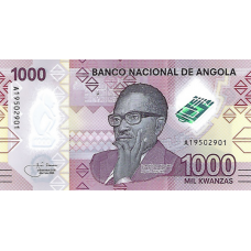 (671) ** PN162 Angola 1000 Kwanzas Year 2020